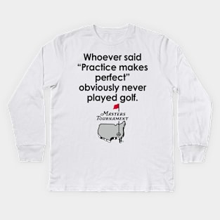 Golf Kids Long Sleeve T-Shirt